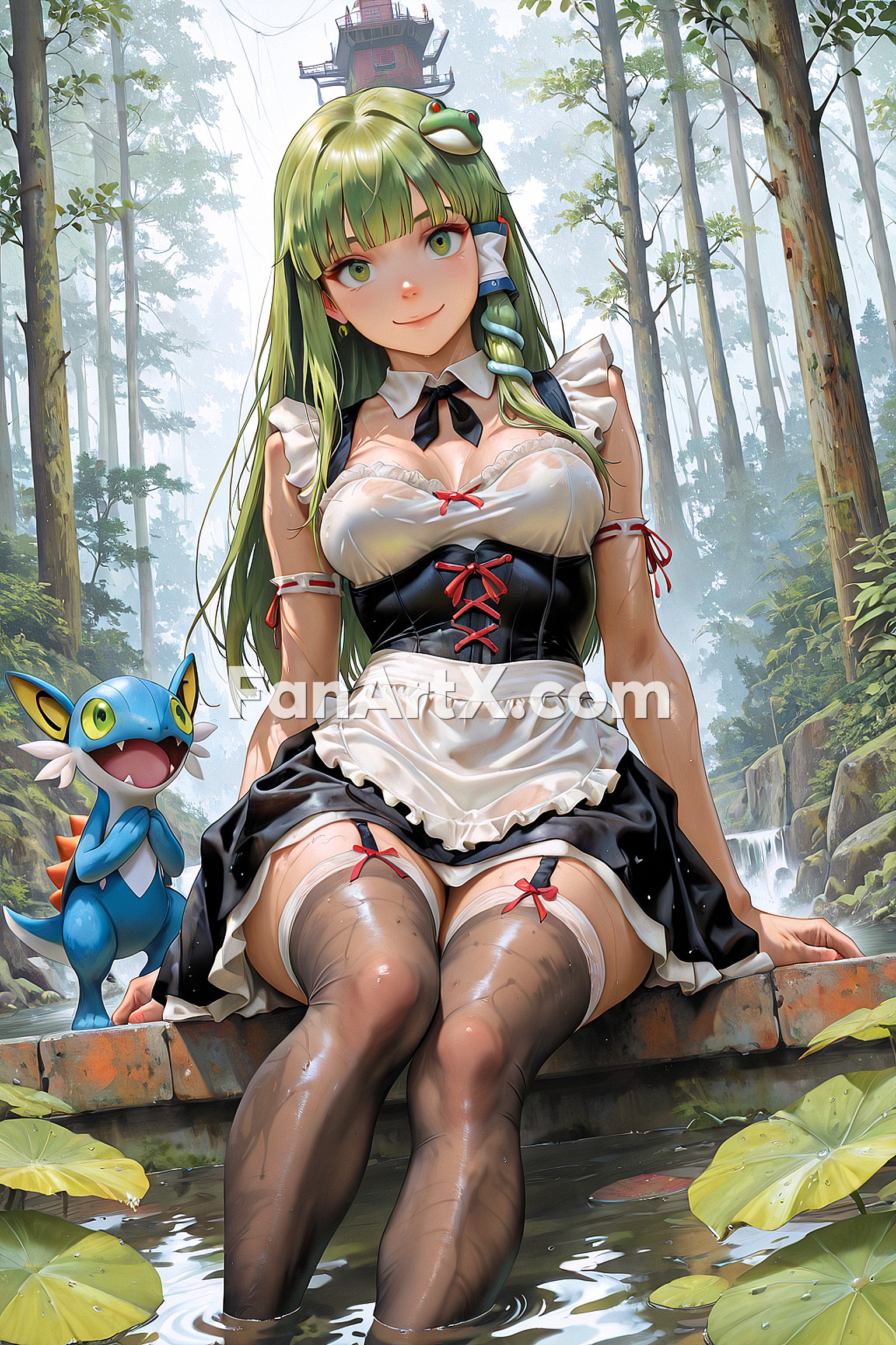 Kochiya Sanae Touhou project Fanart 5350654